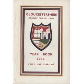 GLOUCESTERSHIRE COUNTY CRICKET CLUB YEAR BOOK 1953