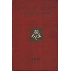YORKSHIRE COUNTY CRICKET CLUB 1923 [ANNUAL]