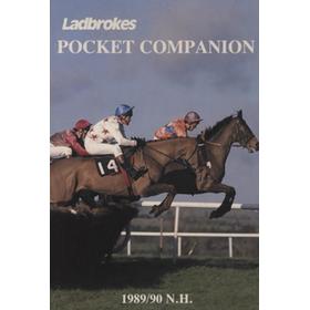 LADBROKES POCKET COMPANION - 1989/90 N.H.