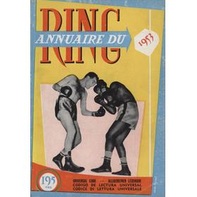 ANNUAIRE DU RING 1953