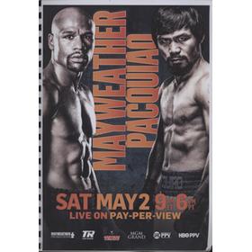 MAYWEATHER V PACQUIAO - 2015 BOXING PRESS-PACK