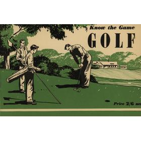 KNOW THE GAME - GOLF