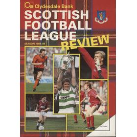 CLYDESDALE BANK SCOTTISH FOOTBALL LEAGUE REVIEW 1988-89