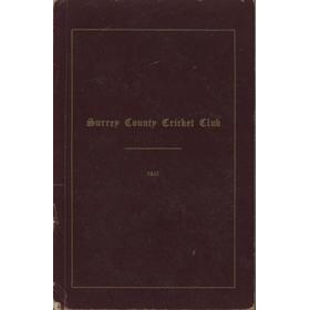 SURREY COUNTY CRICKET CLUB 1947 [HANDBOOK]