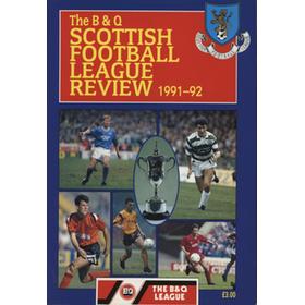 THE B & Q SCOTTISH FOOTBALL LEAGUE REVIEW 1991-92