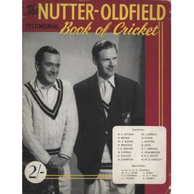 BERT NUTTER & BUDDY OLDFIELD (NORTHAMPTONSHIRE) CRICKET BENEFIT BROCHURE