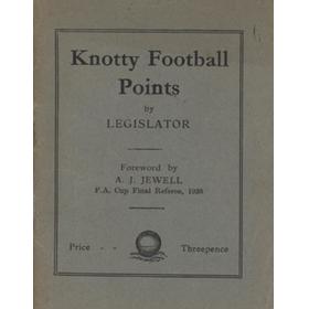 KNOTTY FOOTBALL POINTS
