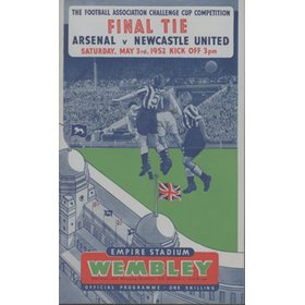 ARSENAL V NEWCASTLE UNITED 1952 (F.A. CUP FINAL) FOOTBALL PROGRAMME