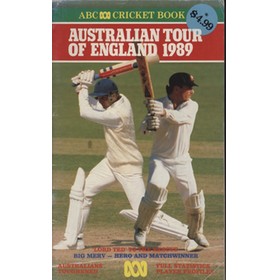 ABC CRICKET BOOK: AUSTRALIAN TOUR OF ENGLAND 1989