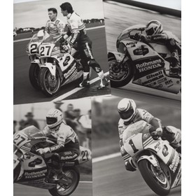 GARDNER, LAWSON & DOOHAN (ROTHMANS HONDA TEAM) 1989 MOTORCYCLING PHOTOGRAPHS