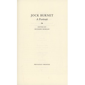 JOCK BURNET - A PORTRAIT