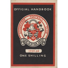 DAGENHAM FOOTBALL CLUB OFFICIAL HANDBOOK 1959-60