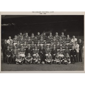 CHELSEA FOOTBALL CLUB 1949-1950 TEAM PHOTOGRAPH