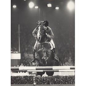 HARVEY SMITH 1970S SHOW JUMPING PHOTOGRAPH