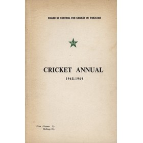 BOARD OF CONTROL FOR CRICKET IN PAKISTAN: CRICKET ANNUAL 1968-1969