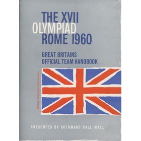 THE BRITISH OLYMPIC ASSOCIATION OFFICIAL HANDBOOK - ROME 1960