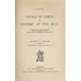 ANNALS OF LORD
