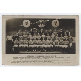 CHELSEA FC 1907-08 FOOTBALL POSTCARD