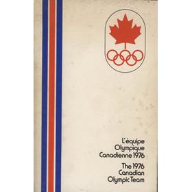 CANADIAN OLYMPIC TEAM - XXIST OLYMPIAD MONTREAL 1976