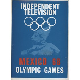 MEXICO 68 - INDEPENDENT TELEVISION FOLDER PRESS PACK