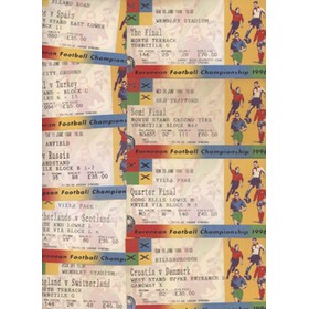 EUROPEAN FOOTBALL CHAMPIONSHIP 1996 - GROUP OF 9 TICKETS (INCLUDING FINAL)