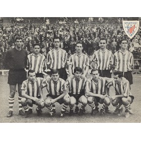 ATLETICO BILBAO 1959 PHOTOGRAPHIC FOOTBALL CARD