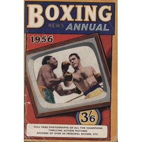 BOXING NEWS ANNUAL AND RECORD BOOK 1956