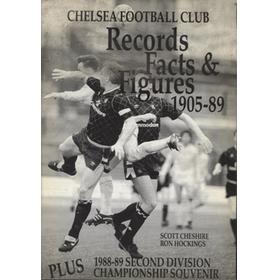 CHELSEA FOOTBALL CLUB - RECORDS, FACTS & FIGURES 1905-89