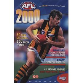 AFL 2000 - THE OFFICIAL STATISTICAL HISTORY OF THE AFL