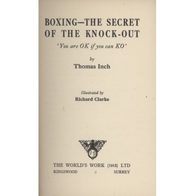 BOXING - THE SECRET OF THE KNOCK-OUT