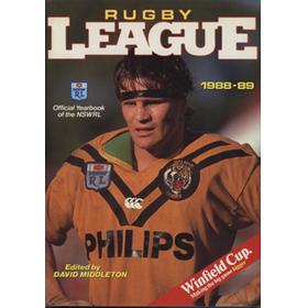 RUGBY LEAGUE 1988-89 - OFFICIAL YEARBOOK OF THE NEW SOUTH WALES RUGBY LEAGUE