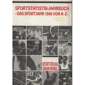 SPORTSTATISTIK JAHRBUCH - DAS SPORTJAHR 1986 VON A-Z