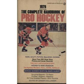 THE COMPLETE HANDBOOK OF PRO HOCKEY - 1978