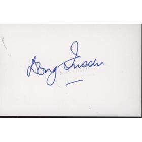 DOUG INSOLE (ENGLAND & ESSEX) CRICKET AUTOGRAPH