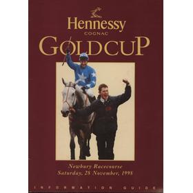 HENNESSY GOLD CUP 1998 - INFORMATION GUIDE