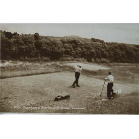 BURNHAM & BERROW GOLF CLUB (SOMERSET) GOLF POSTCARD
