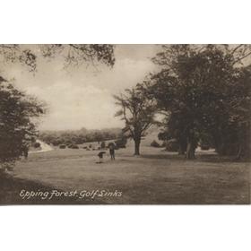 EPPING FOREST GOLF CLUB (ESSEX) GOLF POSTCARD