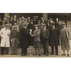 FOLKESTONE GOLF CLUB (KENT) GOLF POSTCARD