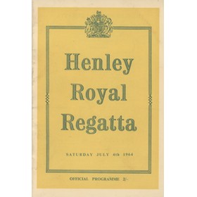 HENLEY ROYAL REGATTA 1964 OFFICIAL PROGRAMME