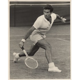 KEN ROSEWALL 1969 TENNIS PHOTOGRAPH