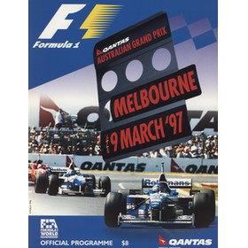 AUSTRALIAN GRAND PRIX 1997 MOTOR RACING PROGRAMME