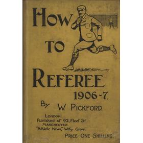 HOW TO REFEREE