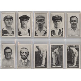 AUSTRALIAN CRICKETERS 1925 (MORRIS & SONS) CIGARETTE CARDS