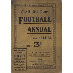 ATHLETIC NEWS FOOTBALL ANNUAL 1913-14