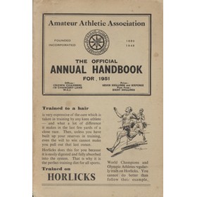 AMATEUR ATHLETIC ASSOCIATION HANDBOOK 1951
