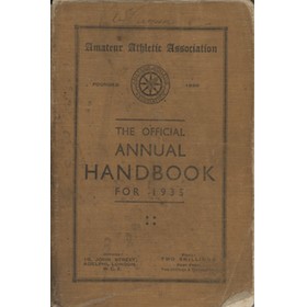 AMATEUR ATHLETIC ASSOCIATION HANDBOOK 1935