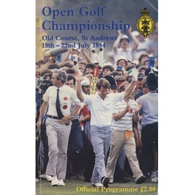 OPEN GOLF CHAMPIONSHIP 1984 (ST. ANDREWS) PROGRAMME