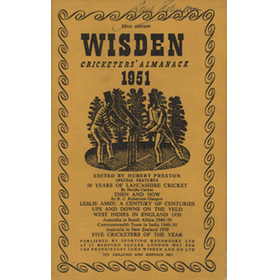 WISDEN CRICKETERS