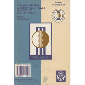 THE 1991 PROTEA CRICKET ANNUAL OF SOUTH AFRICA