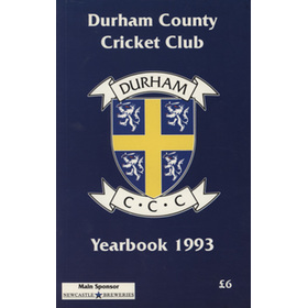 DURHAM COUNTY CRICKET CLUB YEARBOOK 1993